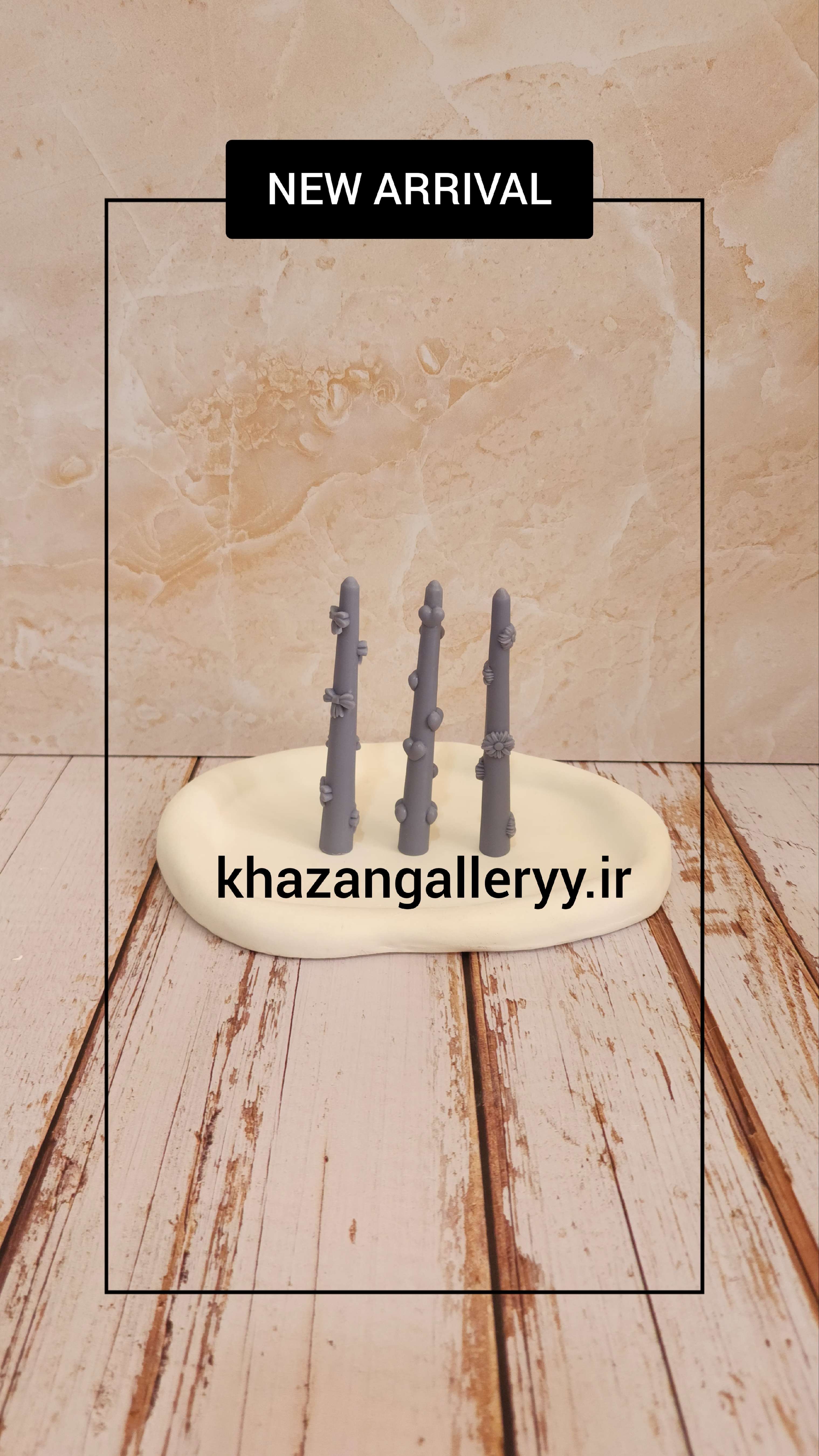 قالب سیلیکونی قلمی۳عددی