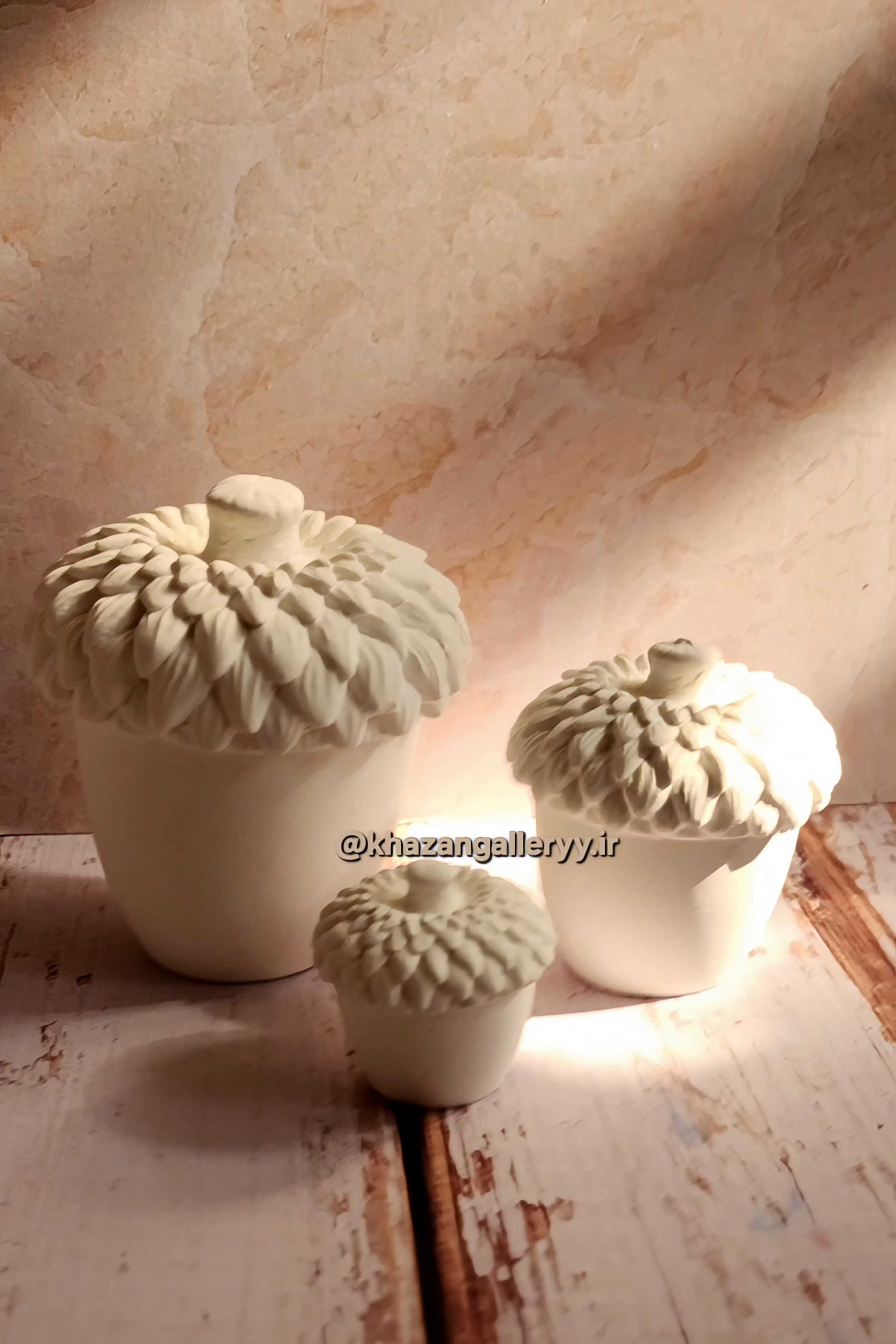 قالب سیلیکونی بلوط